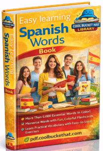 Easy Learning Spanish Words Book